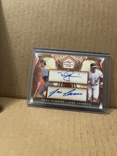 Leaf Trinity Duos Mark McGwire Jose Canseco Dual Autograph 2/5 Baseball 2025
