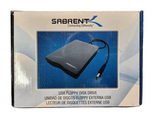 Sabrent Floppy Disk Drive SBT-UFDB USB Black External FDD *NEW/SEALED*
