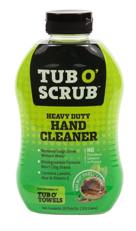 Tub O' Scrub TS18 Heavy Duty Pumice-Free Hand Cleaner, Removes Tough Grime