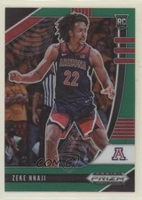 2020-21 Panini Prizm Draft Picks Green Prizm Zeke Nnaji #74 2l4
