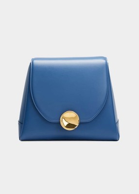 JIL SANDER VICTOR Medium Leather Top-Handle Bag