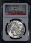 1902 $1 MORGAN SILVER DOLLAR KM# 110 NGC MS 63 A6537