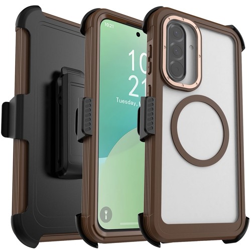For Samsung Galaxy A06/A16/A26/A36/A56 5G Case Dual Layer Rugged Cover With Clip - $12.99