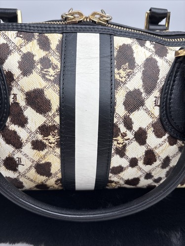 L.A.M.B. Cartera de mano con estampado de leopardo Gwen Stefani difícil de encontrar - Imagen 10 de 24