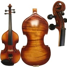 Baroque style Violin,Fiddle full size, Master sound Violin 4/4,Whole flamed back
