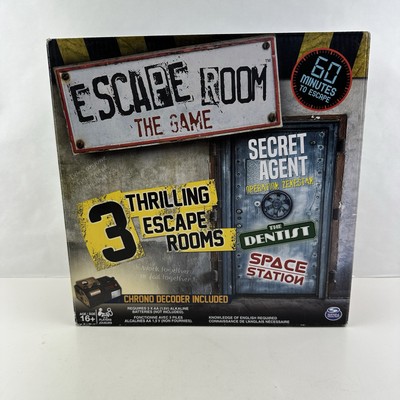 Escape Room The Game Complete With Two Unopened Adventures 3-5 Players