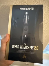MANSCAPED® Weed Whacker® 2.0 Electric Skinsafe™ Nose & Ear Hair Trimmer - NEW