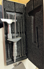 Starrett Depth Micrometer Set Mechanical 122012-94000, 441Z-4L Used