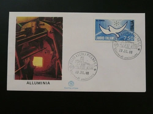industry of aluminium FDC Italy 1988