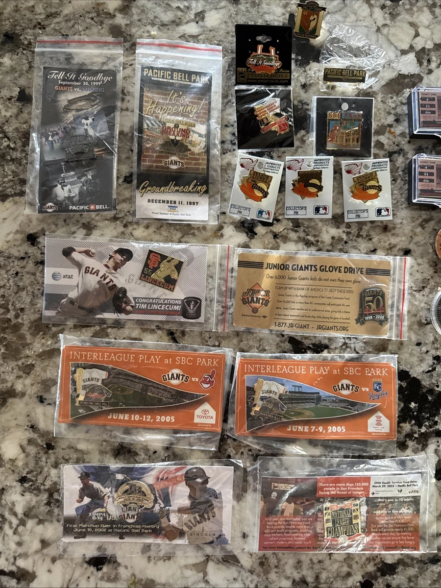 San Francisco Giants Baseball Original Vintage Sports Pins for