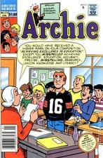 Archie #373 FN 1990 Stock Image