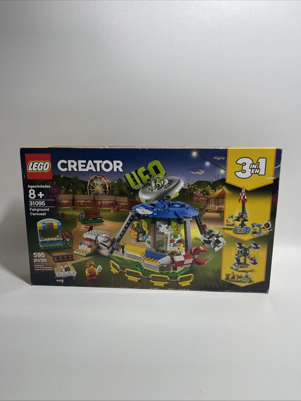 New in Box Lego Set # 31095 Fairground Carousel