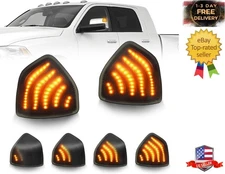 LED Side Mirror Turn Signal Lights 2010-2014 Dodge Ram 1500 2500 3500