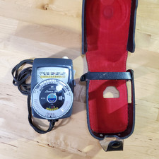 Gossen Luna-Pro Light Exposure Meter Vintage Analog w/ Case