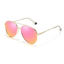 SODQW Tangle Free Aviator Sunglasses for Women Polarized Lens Multicolor