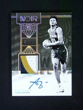 Yves Missi 2024-25 Panini Noir #305 RC Rookie Patch Auto RPA #80/99