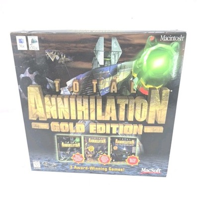 Total Annihilation: Gold Edition - Mac - Big Box - New Sealed - See Desc