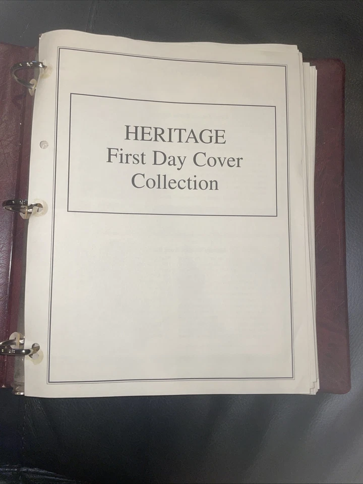 1993 HERITAGE First Day Cover Collection W/Binder - Image 2 of 4