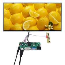 HD DVI VGA LCD Controller Board 15.6inch 1366x768 LED Backlight LCD Display