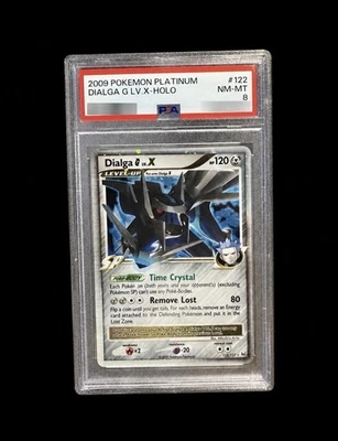 Pokemon Dialga G LV.X Holo Platin 122/127 PSA 8 - Bild 1 von 2