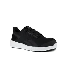 Reebok Women's Sublite Legend Work Athletic Work Shoe Composite Toe Black/White