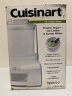 Cuisinart ICE 21 15 Quart Frozen Yogurt Ice Cream  Sorbet Maker White