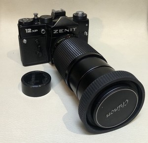 Zenit 12xp camera with Photax  MC  80-205 Zoom Screw Fit ..clean Condition .