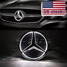 ✔️Front Grill LED Star Emblem Fit Mercedes Benz 2011-2018 Illuminated Star Badge