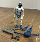 1985 GI Joe Snow Serpent Figure With Accessories (Missing Backpack)