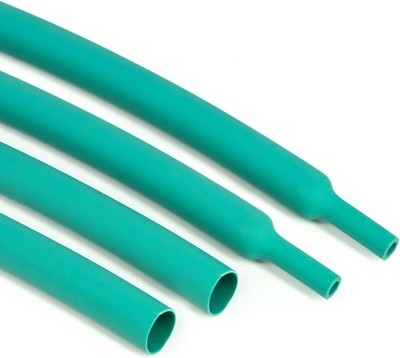 3/8 Inch Dual Wall Adhesive Lined Heat Shrink Tubing TubeGreen9.5mm(3/8'')-16.4ft
