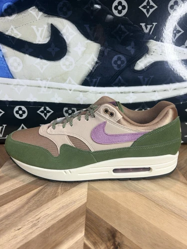 Nike Air Max 1 NH Skunk Treeline DR9773 300 homme 13 vert violet premium