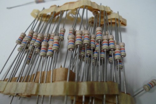 Resistor Metal Film Philips 5% X5 Off Original Vintage Resistors Drop Down Menu - Picture 370 of 657