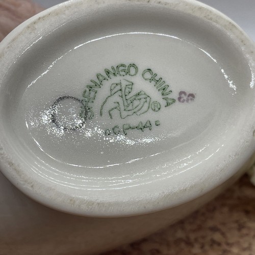 Vintage INCA WARE Shenango China Gravy Boat pitcher Signed ocp-44 Pottery China - Picture 6 of 21