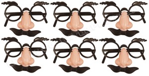 false nose glasses