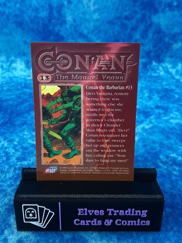 Conan: The Marvel Years SINGLE Non-Sport Trading Card by Comic Images 1996 - Picture 30 of 184
