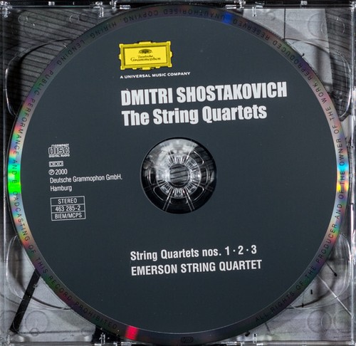 Dmitri Shostakovich - Emerson String Quartet: String Quartets | Very Good (VG) C - Imagen 2 de 5