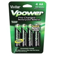 Vivitar Ni-mh 4 Aa Batteries (viv-p4aa-2100) Vivitar Ni-mh 4 Aa Batteries (viv-p4aa-2100)
