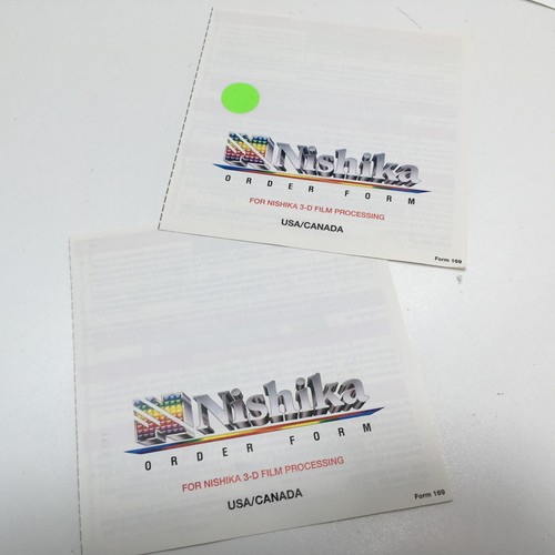 (NO CAMERA) Original BOX, MANUAL, BROCHURES ONLY for Nishika N8000 35mm 3D - Picture 10 of 17