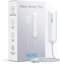  NEW Aeotec Water Sensor 7 Pro, Z-Wave Plus, Leak/Temp/Humidity Sensor ZWA019 