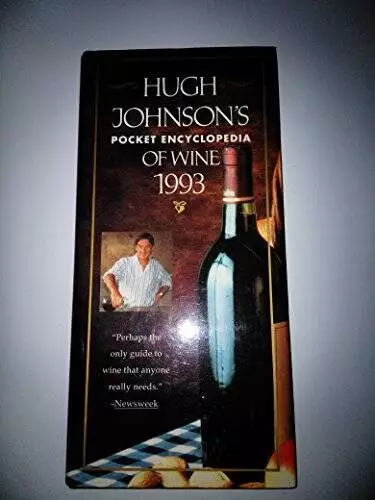 Hugh Johnsons Pocket Encyclopedia of Wine 1993 - Unknown Binding - GOOD