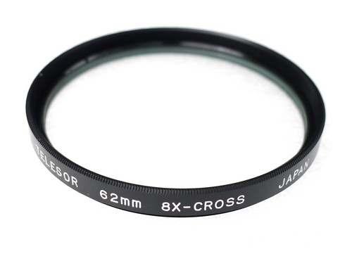62mm TeleSor 8x Cross Screen Filter - 8 Point Starlight - NEW - Picture 3 of 4