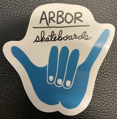ARBOR SKATEBOARD SKATE SNOWBOARD DECAL STICKER