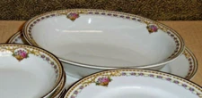 L. Bernardaud & Co. Limoges Porcelain Oval Vegetable Bowl & Platter - Chamberry
