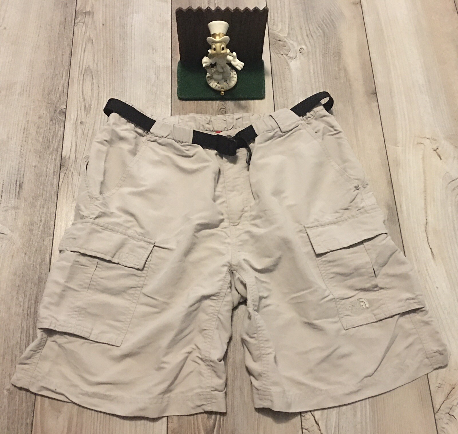 The North Face Men's Beige Nylon Hiking Shorts