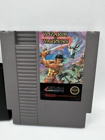 Wizards & Warriors solo cartuccia Nintendo NES *NON TESTATO