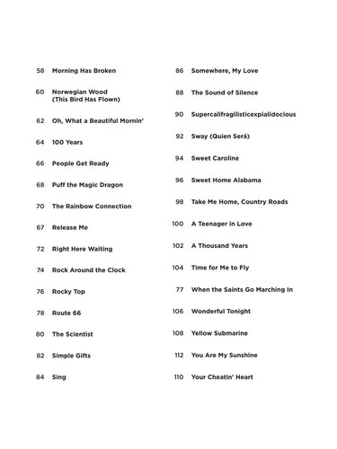 SIMPLE SONGS SUPER EASY PIANO MUSIC SONGBOOK FOR BEGINNERS SIMPLE SONGS - Picture 4 of 8