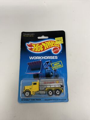 Hot Wheels - 1989 - Workhorses  Peterbilt Tank Truck  Shell - Unopened
