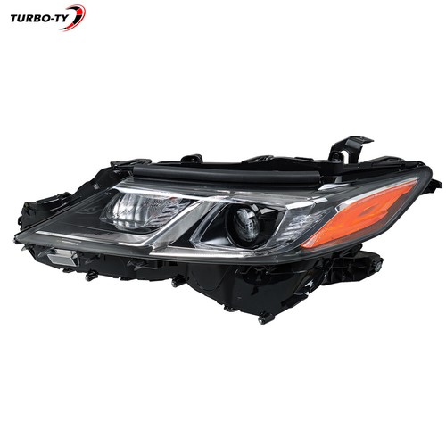 Driver Left Side Headlight For Toyota Camry 2018-2021 22 Black Housing LED Lamp - Picture 2 of 13
