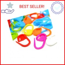100PC Mix Color Knitting Stitch Counter Crochet Locking Stitch Markers Stitch