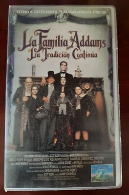 Pelicula VHS La familia Adams - La tradición continúa